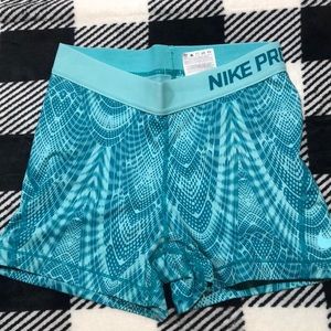 Nike dri-fit spandex shorts